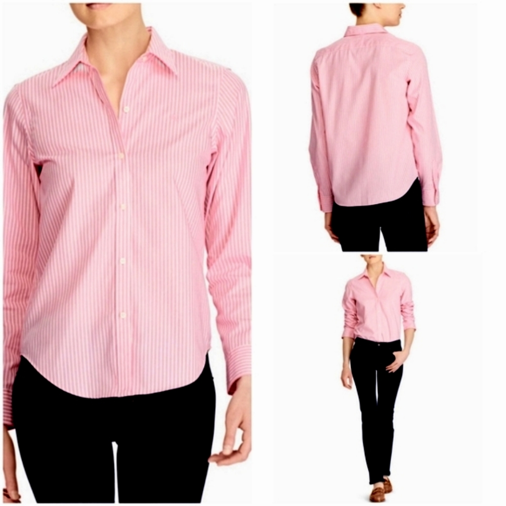 NWOT Ralph Lauren Button Down Stripes Shirt